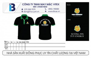 Áo đồng phục Tuy Energy