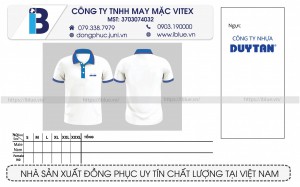 Áo đồng phục Duy Tân