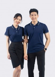 Đồng Phục Áo Polo Xanh Navy Chuyên Nghiệp